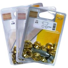 Chapuis Brass Eyelet Tarpaulin Assembly Kits