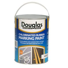 5 Lt White Chlorinated Rubber Line Marking Paint