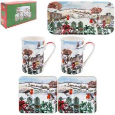 Robin 5pc Table Set Christmas Gift Set