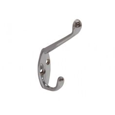 Chrome Plated Hat & Coat Hook - 90mm