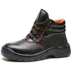 Chukka Black Safety Boots - Size 11