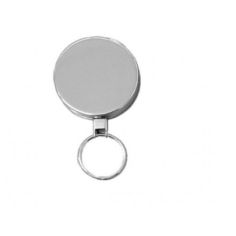 Retracting Circular Keyring