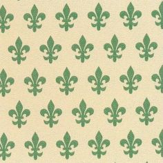 Classic Cream / Green Vector Design Self Adhesive Contact 1m x 45cm