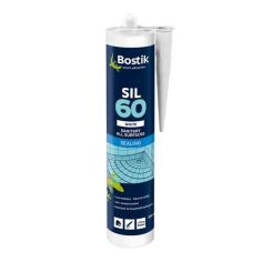 Bostik SIL 60 Sanitary Sealant Clear - 310ml