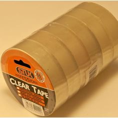 Stuk Clear Tape 19mm x 50m - 2 pieces