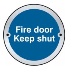 Fire Door Shut Disc - 75mm