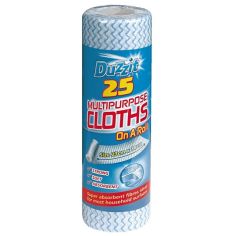 Duzzit Multi Purpose Cloths - Pack 25 on a Roll