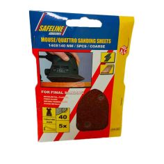 Safeline Mouse / Quattro Sand Sheets - 5 Pack - Coarse