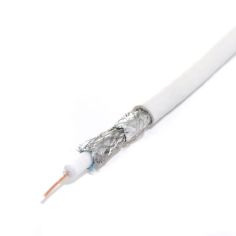 Co/ax Cable White