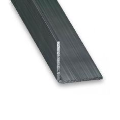 Cold-Pressed Varnished Steel Equal Corner Profile - 20mm x 15mm x 1m