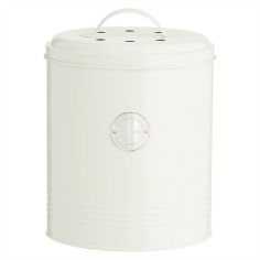 Typhoon Living Compost Caddy - Cream