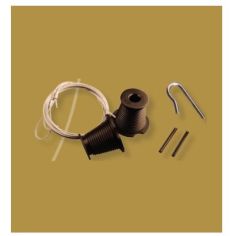 Cone and Cable Set - for single canopy up and over doors