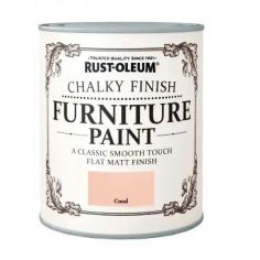 Rust-Oleum Furniture Chalky Paint - Coral 125ml 