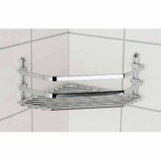 Satina Single Corner Shower Caddy