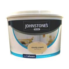 Johnstone's Soft Sheen Emulsion - Country Cream 10L