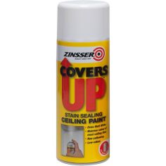 Zinsser Covers Up Stain Ceiling Paint - 400ml