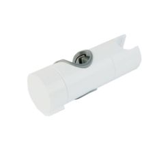 Croydex Riser Rail Shower Slider - White 18-25mm