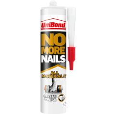 Unibond No More Nails All Materials Crystal Clear - 290g