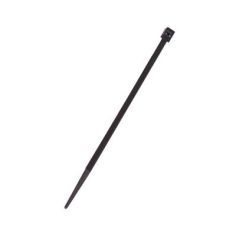 100 x 2.5mm Cable Ties Black