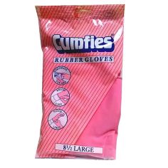 Cumfies Rubber Gloves - Large