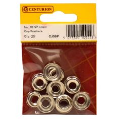 NP Screw Cup Washers No 10  -  (Pack of 20)