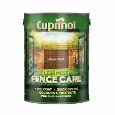 Cuprinol Less Mess One Coat Fence Care - Autumn Gold 5L