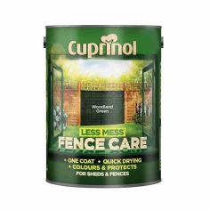 Cuprinol Less Mess One Coat Fence Care - Woodland Green 5L