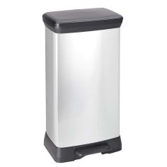 Curver Metal Pedal Bin - 50L