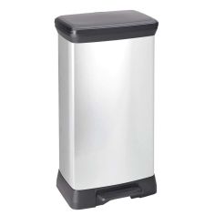 Curever Metal Pedal Bin - 50L