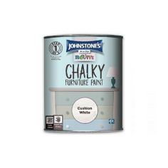 Johnstones Revive Chalky Furniture Paint - Cushion White 750ml