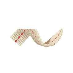 5/32in Red Stripe Cotton Braid