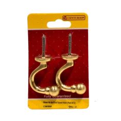 Centurion PB 50mm Ball End Tassel Hooks - Pack Of 2