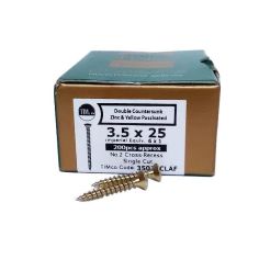 Timco Classic® ZYP Pozi Wood Screws 3.5 X 25mm - Box Of 200