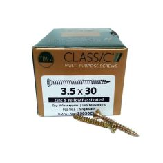 Timco Classic® ZYP Pozi Wood Screws 3.5 X 30mm - Box Of 200