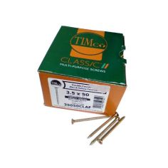 Timco Classic® ZYP Pozi Wood Screws 3.5 x 50mm - Box of 200