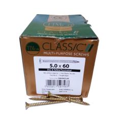 Timco Classic® ZYP Pozi Wood Screws 5.0 X 60mm - Box Of 200
