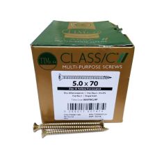 Timco Classic® ZYP Pozi Wood Screws 5.0 X 70mm - Box Of 200