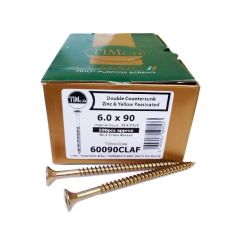 Timco Classic® ZYP Pozi Wood Screws 6.0 X 90mm - Box Of 100