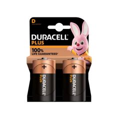 Duracell Plus 100% Battery Size D Card 2