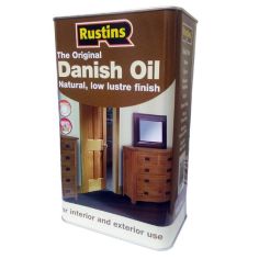 Rustins Original Danish Oil - 5L