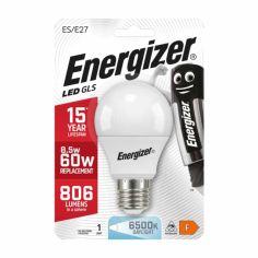 Energizer 8.5W LED GLS Daylight E27 / ES Lightbulb