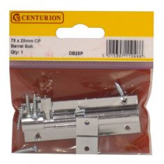 Centurion 75mm x 25mm (1") CP Barrel Bolt