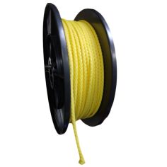 Halyards 4mm Yellow Polyproylene Plaited Rope - Price Per Metre