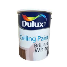 Dulux Ceiling Paint - Brilliant White 5L