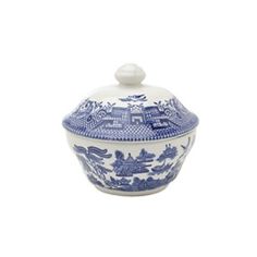 Blue Willow Sugar Bowl - 160ml