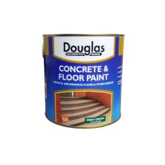 Douglas Concrete & Floor Paint - Deep Green Satin Finish 2.5L