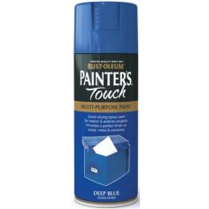 Rust-Oleum Painters Touch Spray Paint - Deep Blue Gloss 400ml