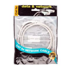 Dencon CAT 5E Network Cable - 1m Grey