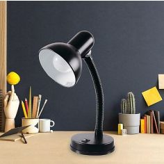HomeLife 35w 'Classic' Flexi Desk Lamp - Onyx Black