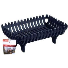 De Vielle Fireside Fire Basket Dog Grate - 18" Black